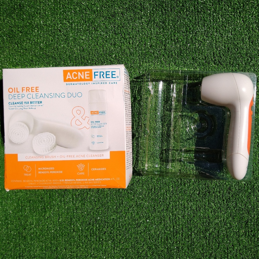 MALFUNCTIONING AcneFree Advanced Deep Cleansing Battery Duo Power Facial Brush